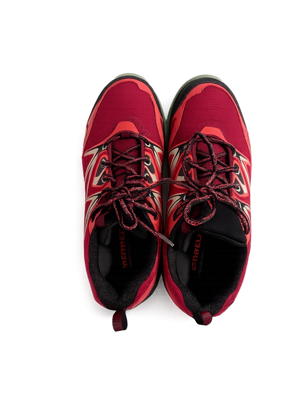 Merrell J36492 Women’s Trail Hiking Shoes Bright Red M Select Grip Size 7.5